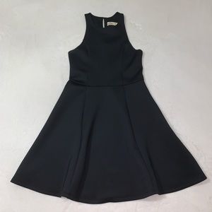 Hollister Black Racerback Mini Skater Dress